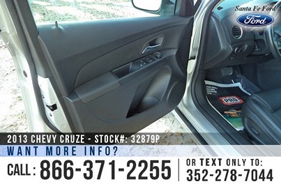 Chevrolet Cruze for Sale! 1-866-371-2255