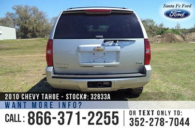 image Chevy Tahoe Rear Wheel Drive