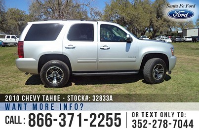 Chevy Tahoe for Sale! 1-866-371-2255